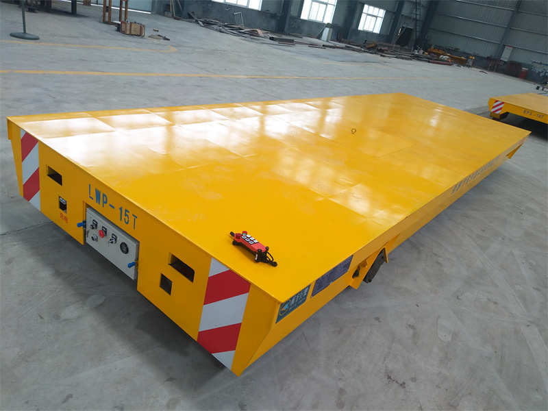 15 টন Omnidirectional Mobile Trackless ট্রান্সফার ক্যারিয়ার