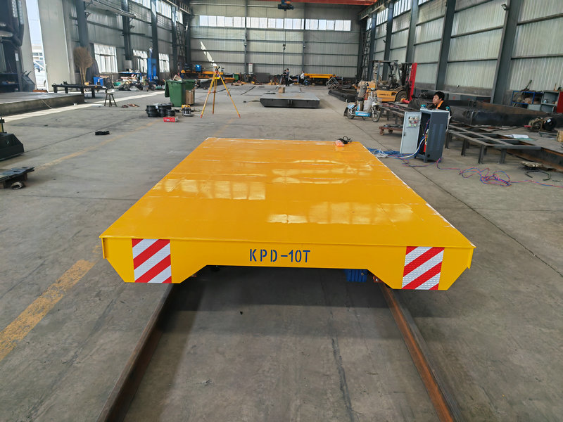 শিল্প পরিবহন সমাধান কম ভোল্টেজ রেল ট্রান্সফার ট্রলি