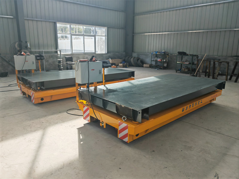 ভারী উপাদান 4 টন রেল ইনস্টল ক্যাবল ড্রাম ট্রান্সফার ট্রলি