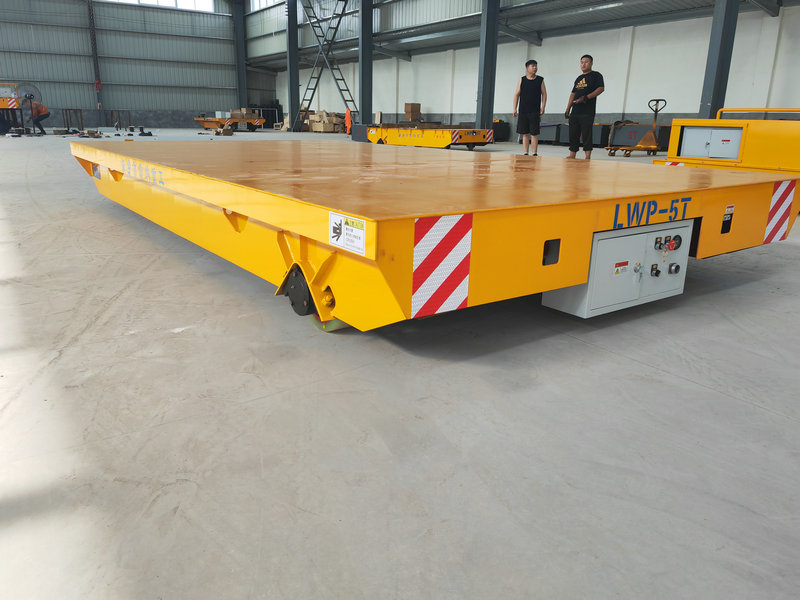 ব্যাটারি চালিত মোটরসাইকেল বৈদ্যুতিক Trackless Transfer Multidirectional Cart