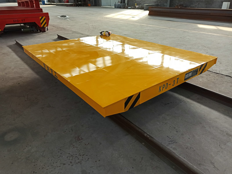 নিম্ন ভোল্টেজ 3 টন রেল গাইড উপকরণ পরিবহন ট্রান্সফার ক্যারিয়ার