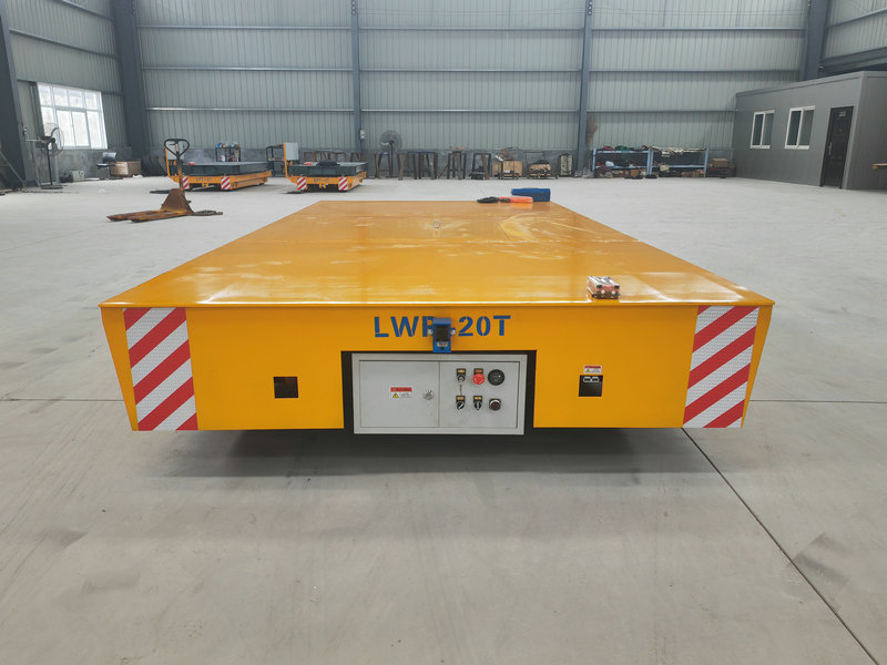 Trackless বৈদ্যুতিক ফ্ল্যাট ট্রান্সপোর্ট ট্রলি