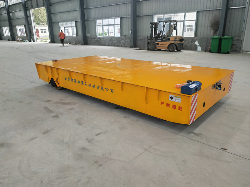 Trackless বৈদ্যুতিক ফ্ল্যাট ট্রান্সপোর্ট ট্রলি