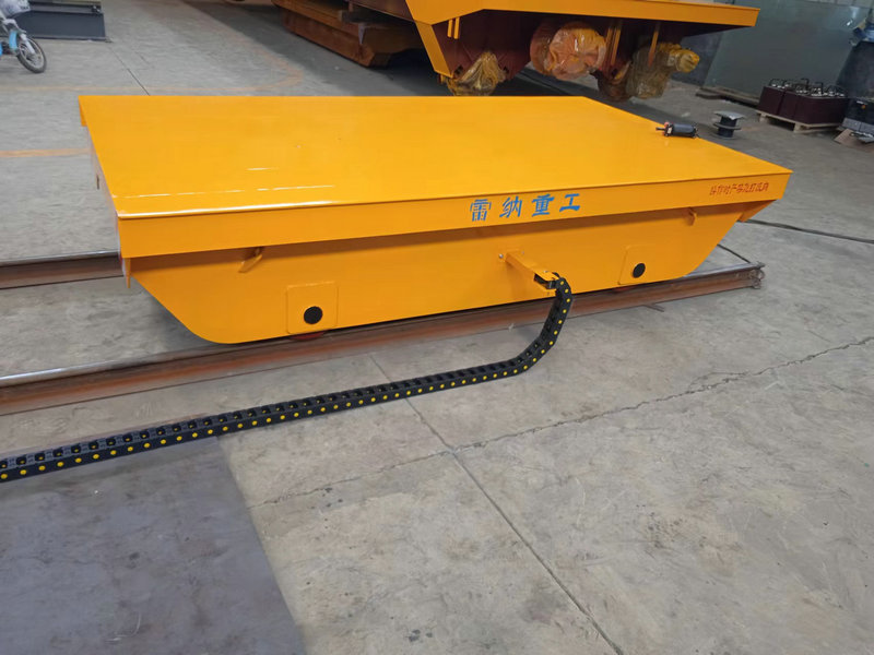 ক্যাবল বৈদ্যুতিক ফ্ল্যাট ট্রাক 10 টন রেল সঙ্গে