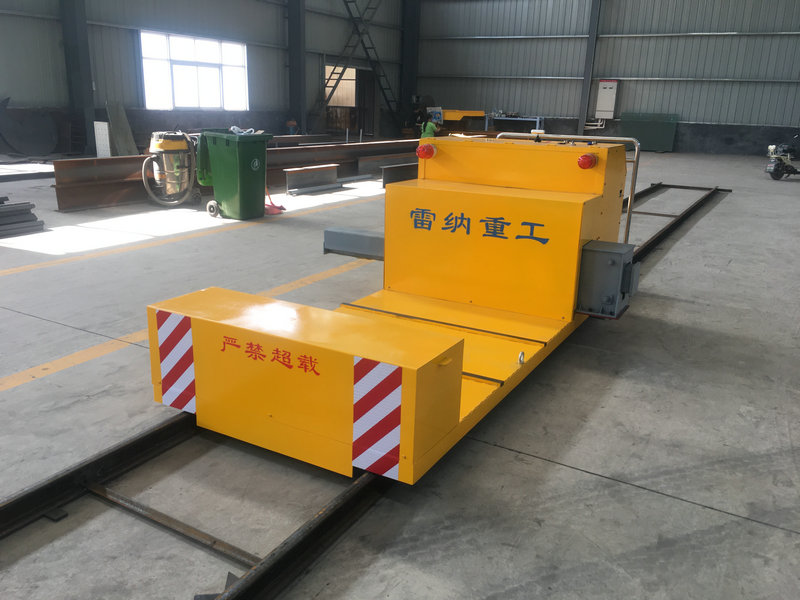 4 টন ওয়ার্কশপ উপকরণ রেল ট্রান্সফার ট্রলি