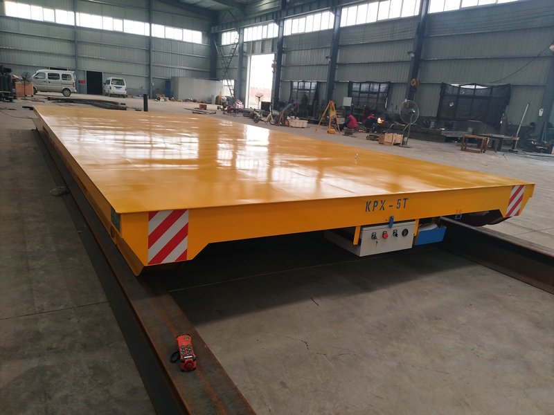 রেল মোভার ওয়ার্কশপ লোডিং কার্টার ব্যাটারি Powered Moving Platform