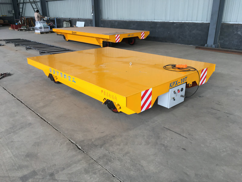 ভারী লোড জন্য কাস্টমাইজড 10 টন রেল ট্রান্সফার ট্রলি