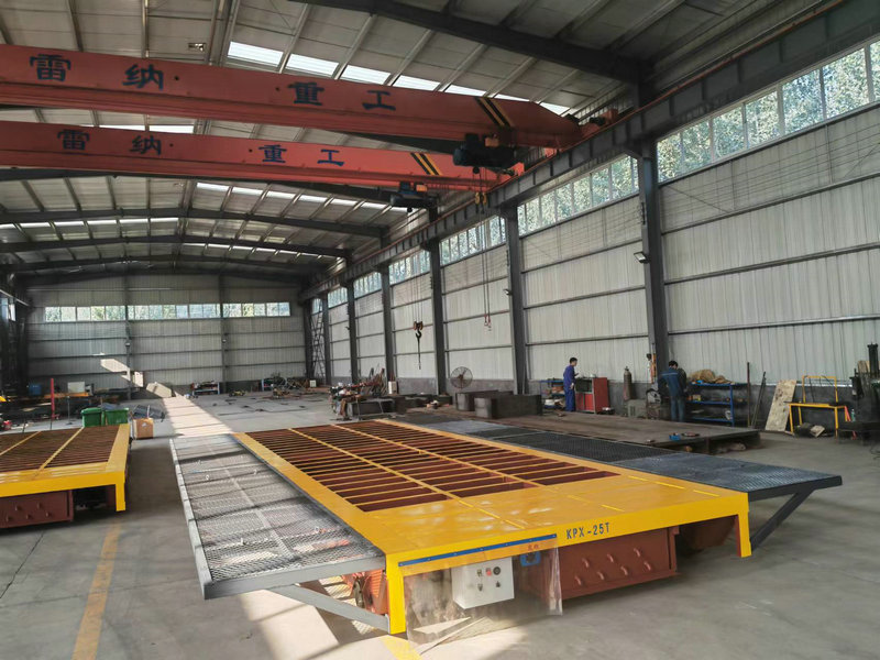 কাস্টমাইজড ভারী 25 টন রেল ট্রান্সফার ট্রলি