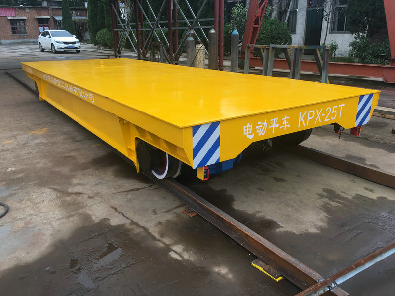25 টন ইস্পাত Rebar ব্যাটারি ট্রান্সফার ট্রলি