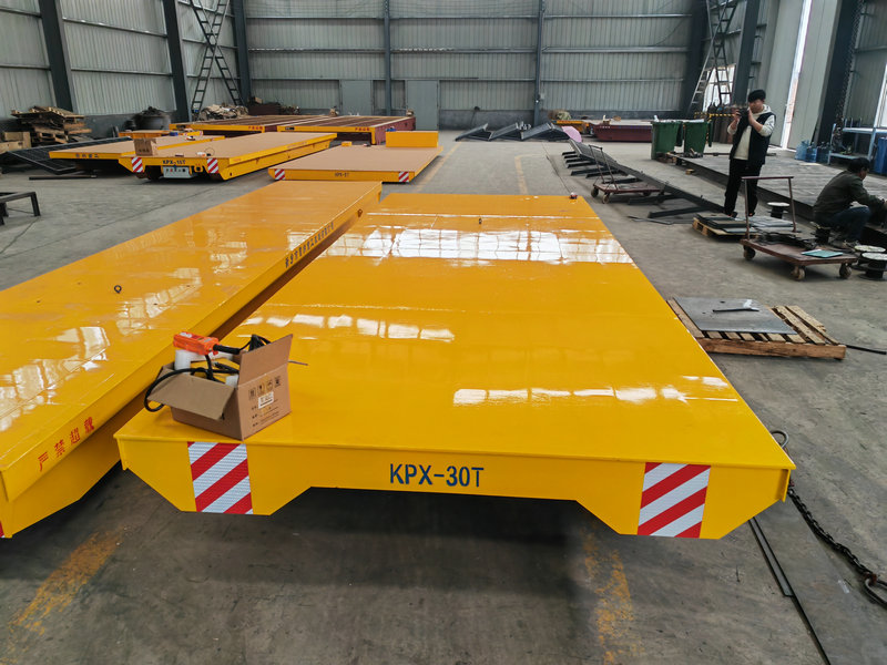 30 টন স্বয়ংক্রিয়ভাবে চালিত ব্যাটারি পাওয়ার ট্রান্সফার ট্রান্সফার কার্ট