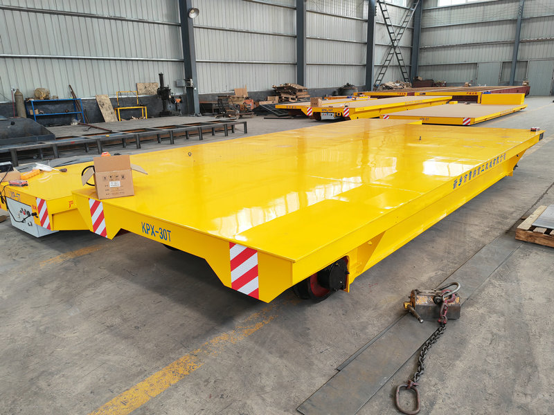 30 টন ইলেকট্রিক ইন্ডাস্ট্রিয়াল রেল মোটরসাইকেল ট্রান্সফার কার্ট প্রস্তুতকারকের